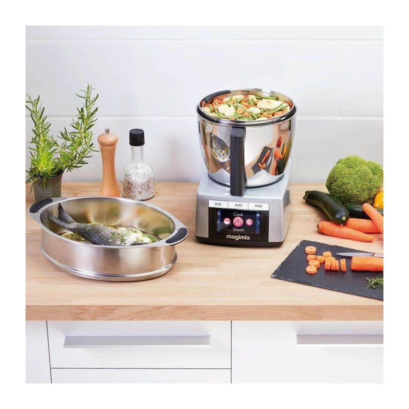 MAGIMIX Accessoire Cuiseur Vapeur XL Inox Pour COOK EXPERT MAGIMIX 14 MAGIMIX Accessoire Cuiseur Vapeur XL Inox Pour COOK EXPERT MAGIMIX – Image 12
