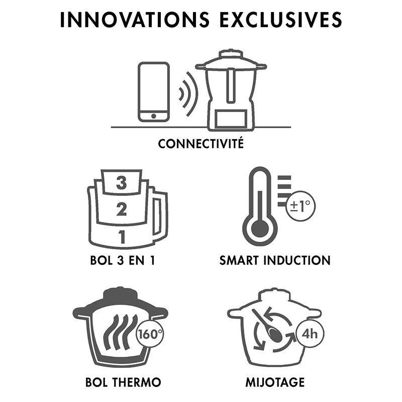 MAGIMIX Cook EXPERT Connect Robot Multifonctions Cuiseur Chromé Mat 11 MAGIMIX Cook EXPERT Connect Robot Multifonctions Cuiseur Chromé Mat – Image 9