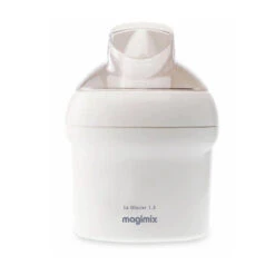 MAGIMIX Glacière Sorbetière 1.5L Blanc -Magimix magimix glaciere sorbetiere 15l blanc 4