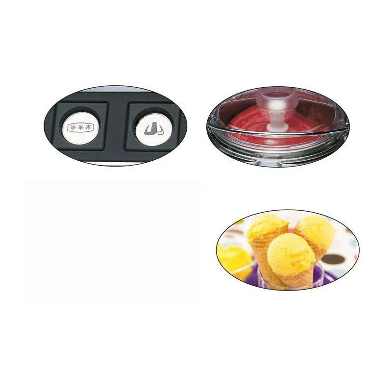 MAGIMIX Glacière Sorbetière 1.5L Rouge 6 MAGIMIX Glacière Sorbetière 1.5L Rouge – Image 4