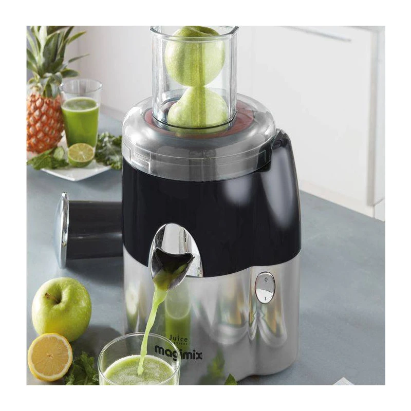 MAGIMIX Juice Expert 4 Extracteur Centrifugeuse Multifonction Noir/chromé Mat 14 MAGIMIX Juice Expert 4 Extracteur Centrifugeuse Multifonction Noir/chromé Mat – Image 12
