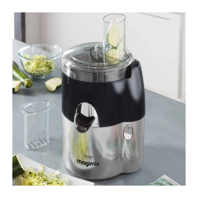 MAGIMIX Juice Expert 4 Extracteur Centrifugeuse Multifonction Noir/chromé Mat 12 MAGIMIX Juice Expert 4 Extracteur Centrifugeuse Multifonction Noir/chromé Mat – Image 10