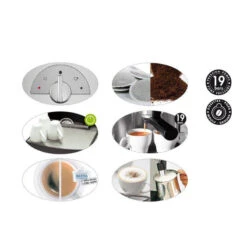 MAGIMIX Machine à Café Expresso Cafetière Automatique Dosettes/Café Moulu Chromé Mat -Magimix magimix machine a cafe expresso cafetiere automatique dosettescafe moulu chrome mat 4