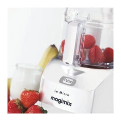 MAGIMIX Mini Hachoir électrique LE MICRO Blanc -Magimix magimix mini hachoir electrique le micro blanc 7