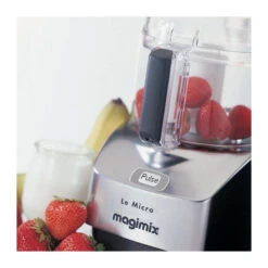 MAGIMIX Mini Hachoir électrique LE MICRO Chromé Mat -Magimix magimix mini hachoir electrique le micro chrome mat 7