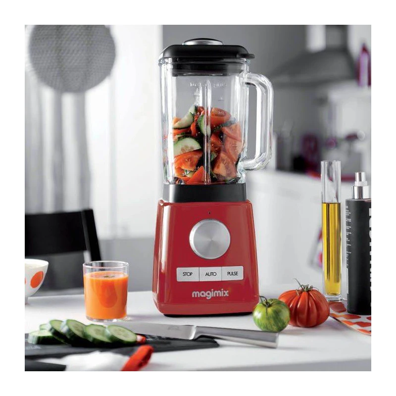 MAGIMIX Power Blender 4 1,8L Laqué Rouge 3 MAGIMIX Power Blender 4 1,8L Laqué Rouge