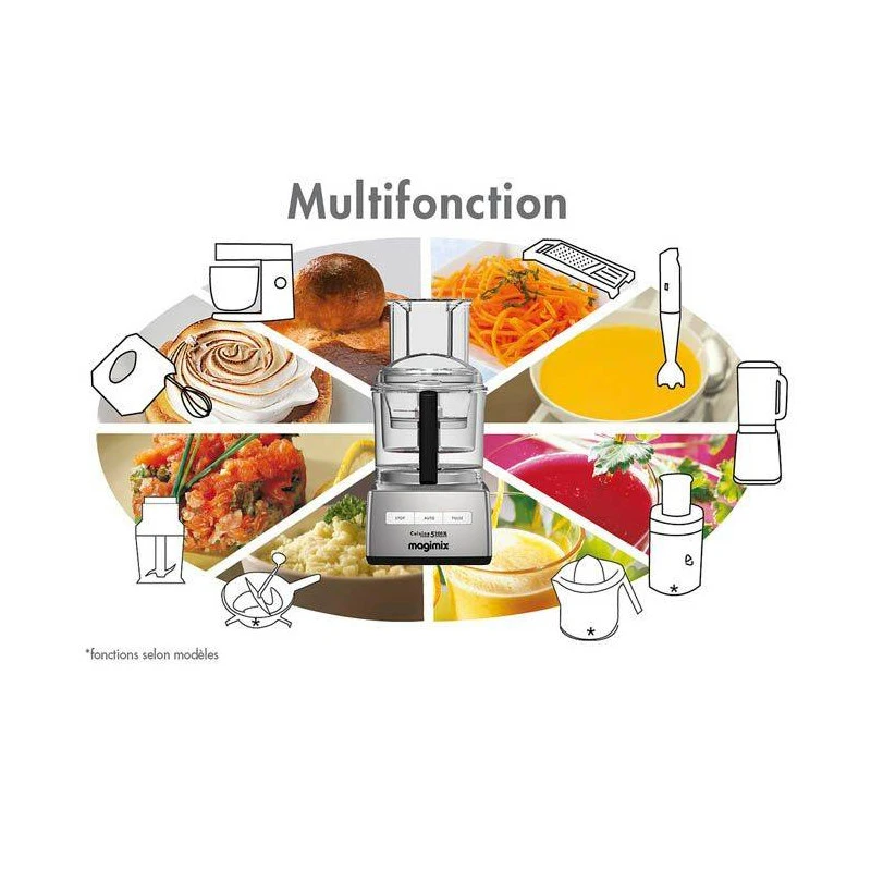 MAGIMIX Robot Cuisine Système 5200XL Blanc 11 MAGIMIX Robot Cuisine Système 5200XL Blanc – Image 9