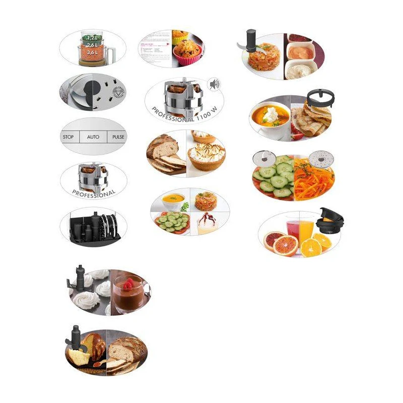 MAGIMIX Robot Multifonctions Compact 3200XL Blanc 13 MAGIMIX Robot Multifonctions Compact 3200XL Blanc – Image 11